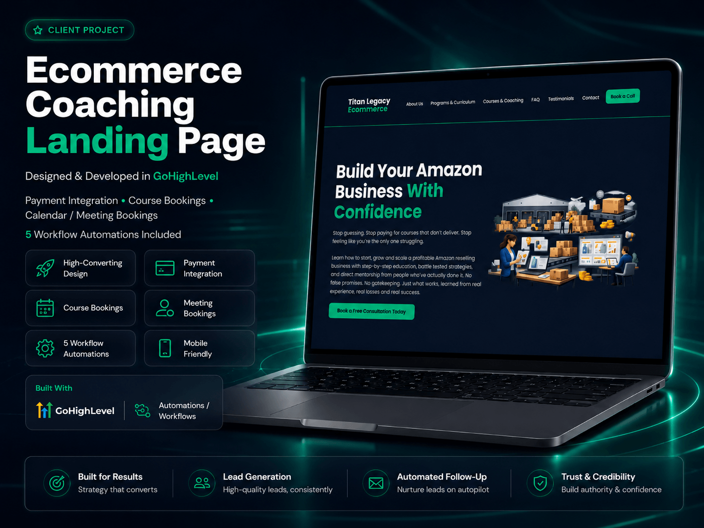 portfolio_Titan eCommerce Website GHL